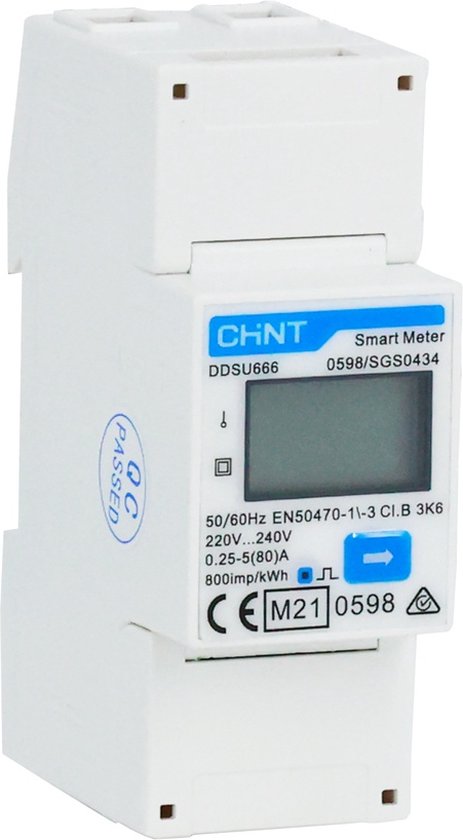SAJ 1 Fase Chint meter (DDSU666) (inline)