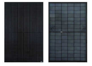 [991105697] Zonnepaneel RUNERGY N-type Bifacial Glas-Glas 450WP Full black